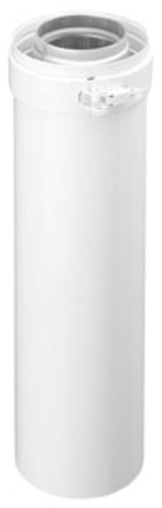 Muelink & Grol tuyau concentrique collier de serrage D80/125 L500mm blanc alu vue 1
