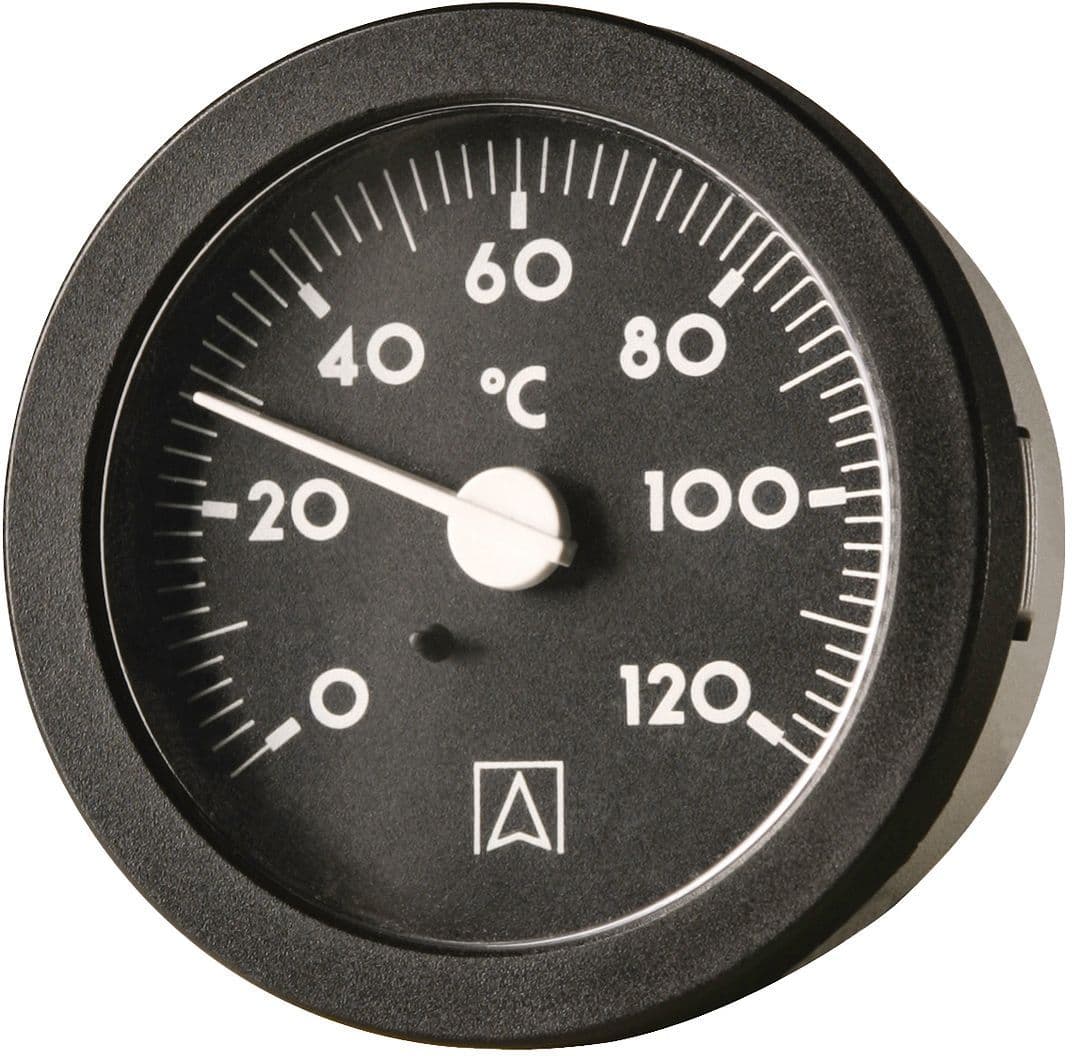 RONDE THERMOMETER MET CAPILLAIR T110 DIAMETER 52 vue 1