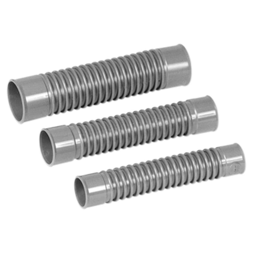 Nicoll raccord souple avec extrémités renforcées D 40 mm FF Lo 226 mm PVC gris vue 1
