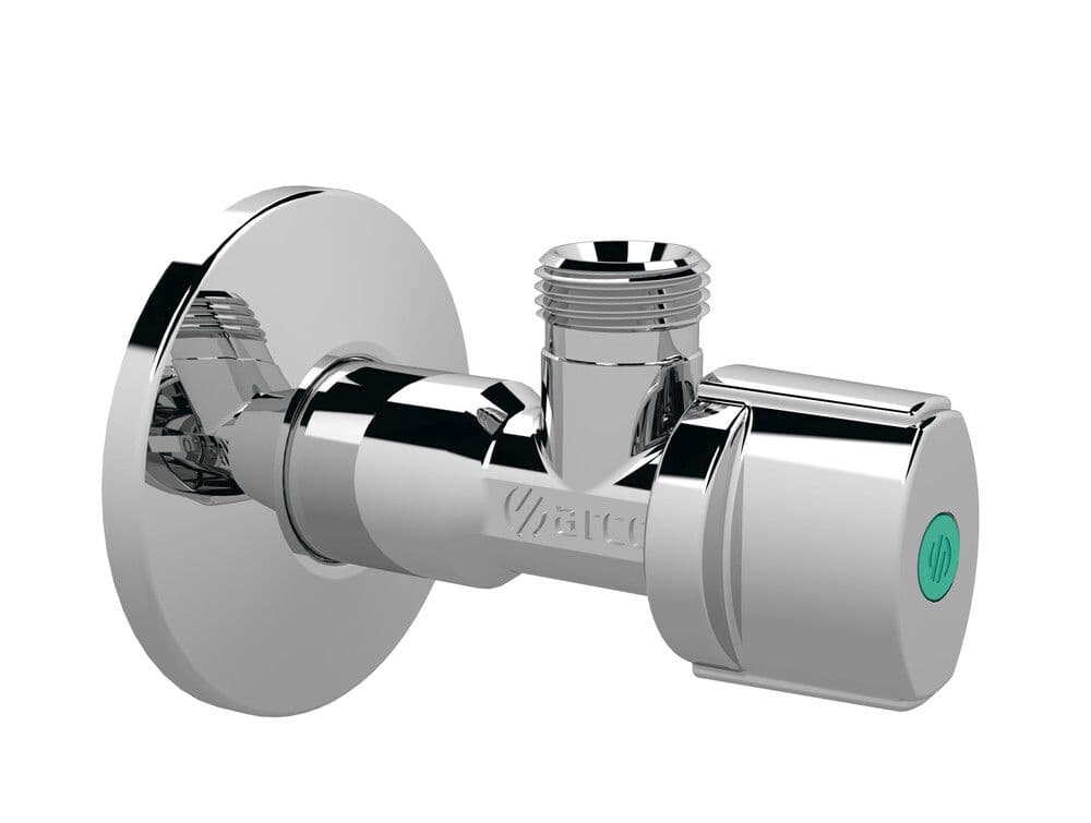 Arco Vitaq robinet alimentation angulaire 1/2 X 3/8 laiton chromé vue 1