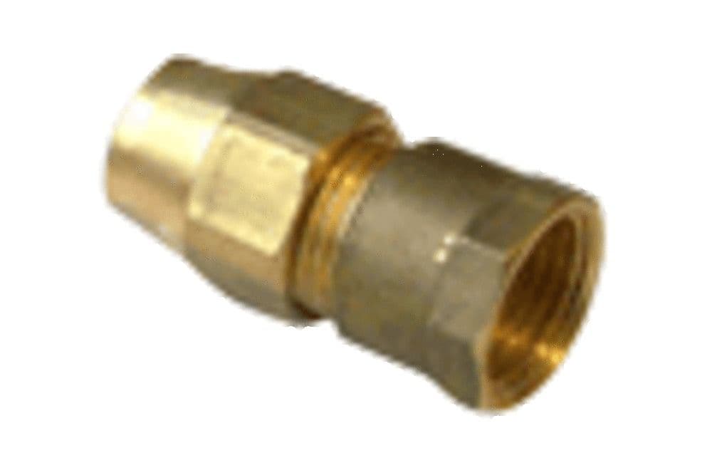 Van Marcke raccord droite biconique G laiton 1/2"F x 12 mm vue 1