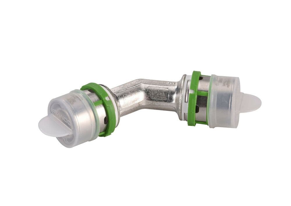 Comap Skinpress elbow 45° tube multicouche Multiskin fitting à sertir 50-50 vue 1