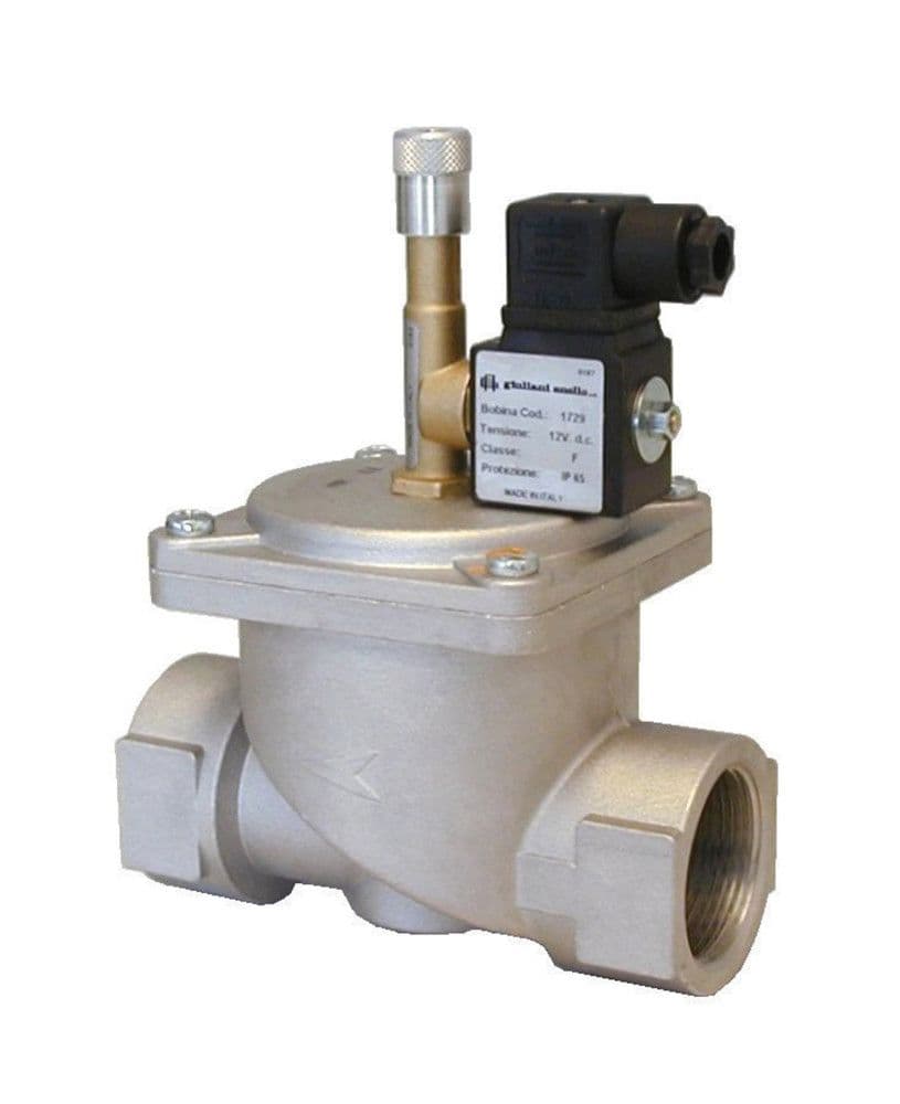 Watts Industries EV/0,5b EV 15/0,5b électrovanne gaz 500 mbar 230 V/50 Hz 3/4"FF vue 1