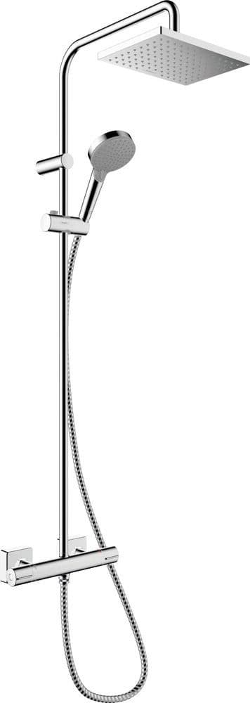 Hansgrohe Vernis Shape Showerpipe 230 1 jet avec thermostatique chromé vue 1