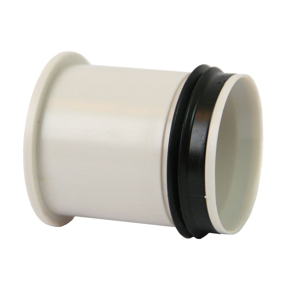 Pipelife Smartline PP bouchon avec raccord D 50 blanc vue 1
