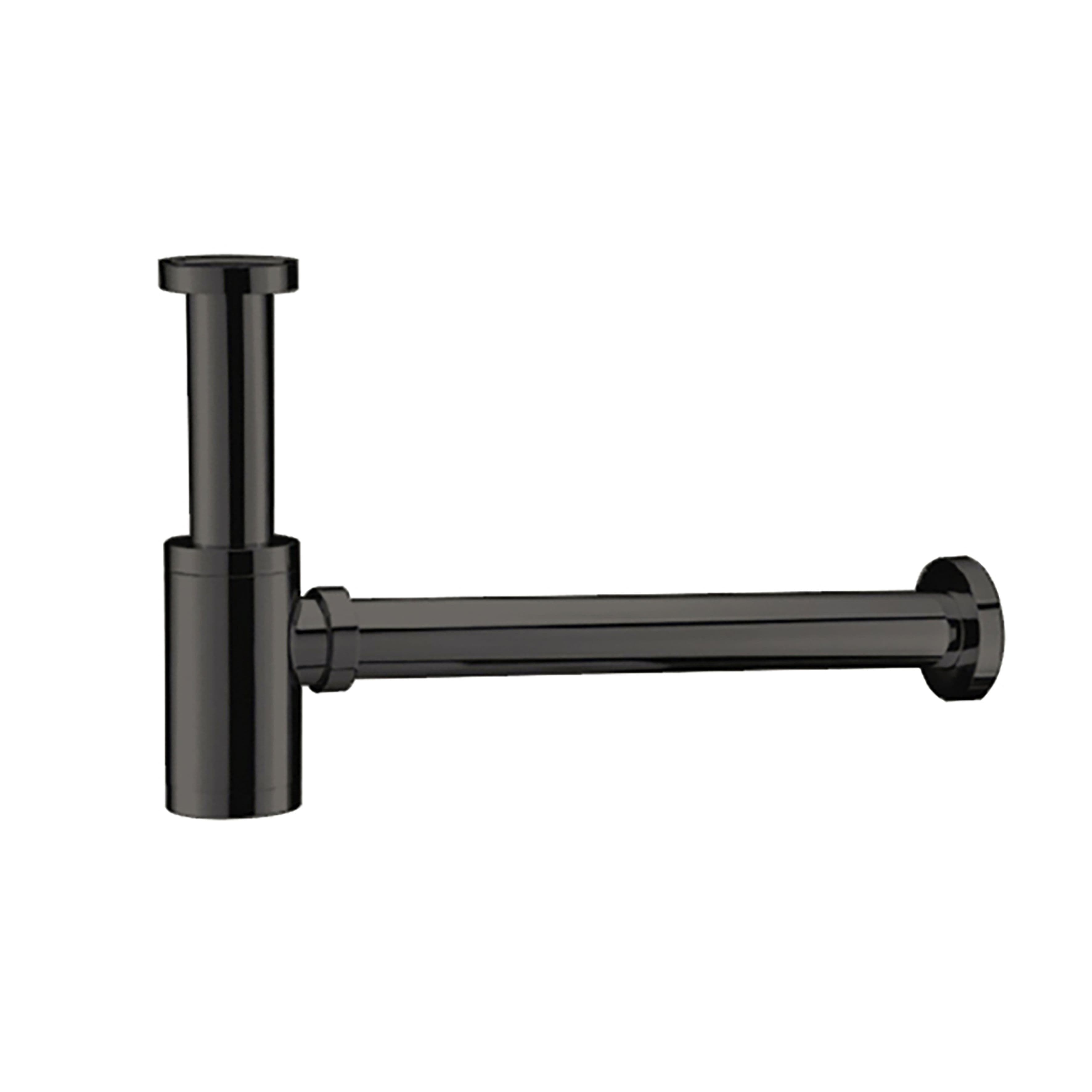 UNIFORMA SIPHON POUR LAVABO ET LAVE MAINS – GUNMETAL (PVD) vue 1