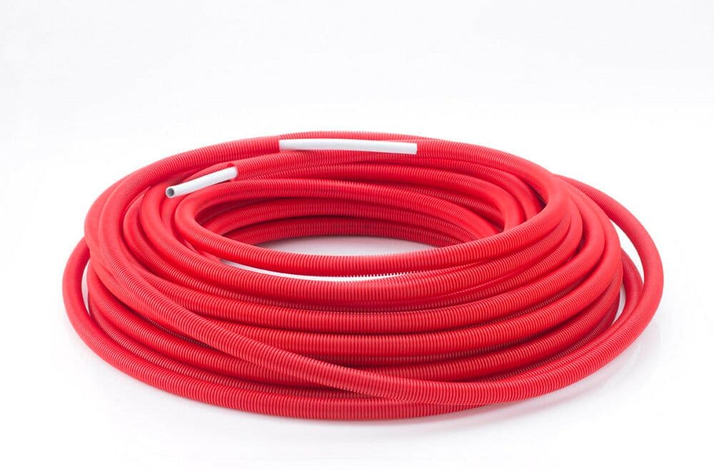 SYSTEMPEX XFLEX tube avec gaine HDPE rouge light version sur rouleau D20 x 2 mm L 50m vue 1