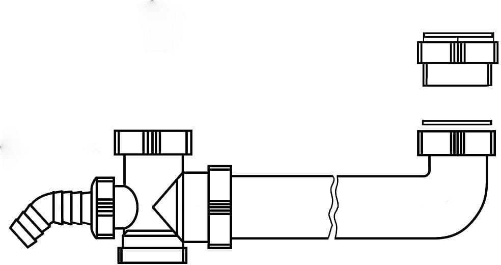 VERBINDINGSET REGINOX VOOR LAY ON 2BAK+VERLEK vue 1