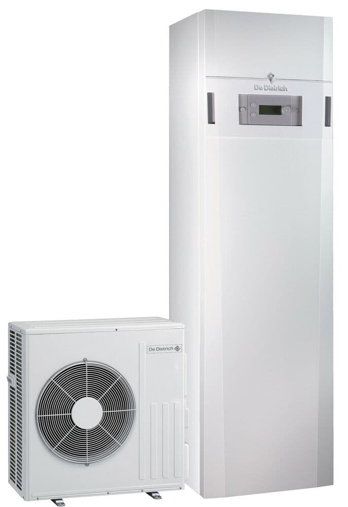 De Dietrich Strateo AWHPR 6 MR lucht/water warmtepomp split met boiler 6,4 kW vue 1