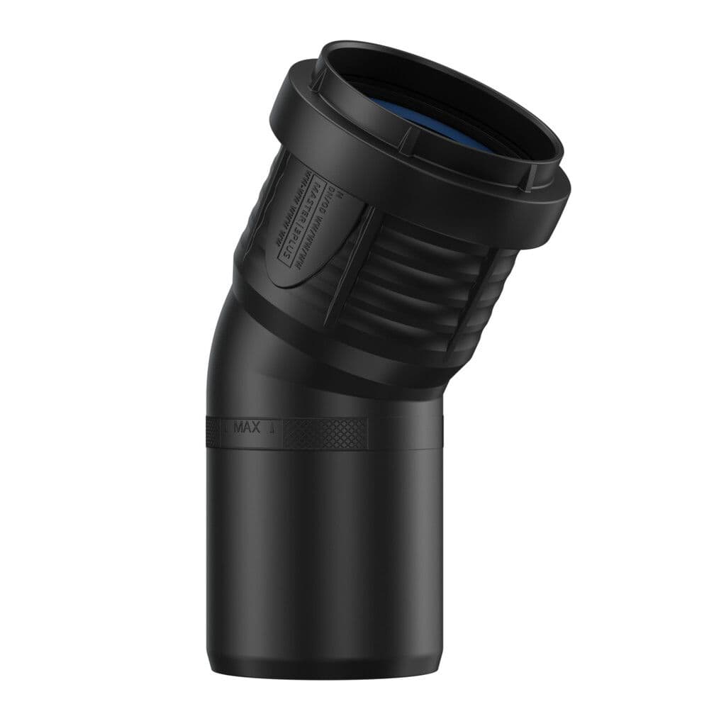 Pipelife Master 3 plus coude 30° MF PP noir D32 vue 1