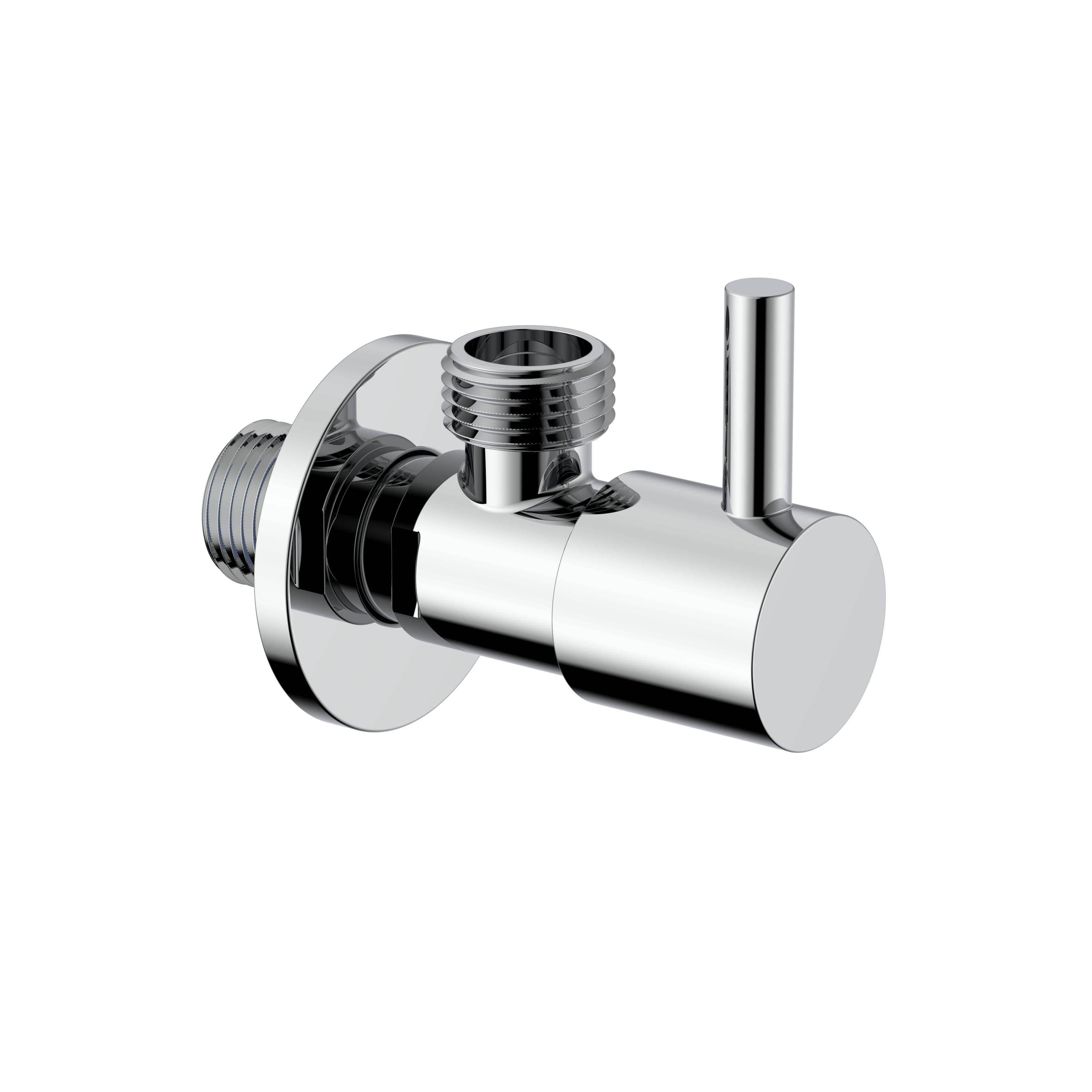 UNIFORMA HOEKSTOPKRAAN - 1/2" X 3/8" - CHROOM vue 1