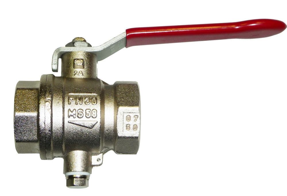 Watts Industries Camical CAK 20 robinet d'arrêt avec raccord Pt500 D 20-3/4" vue 1