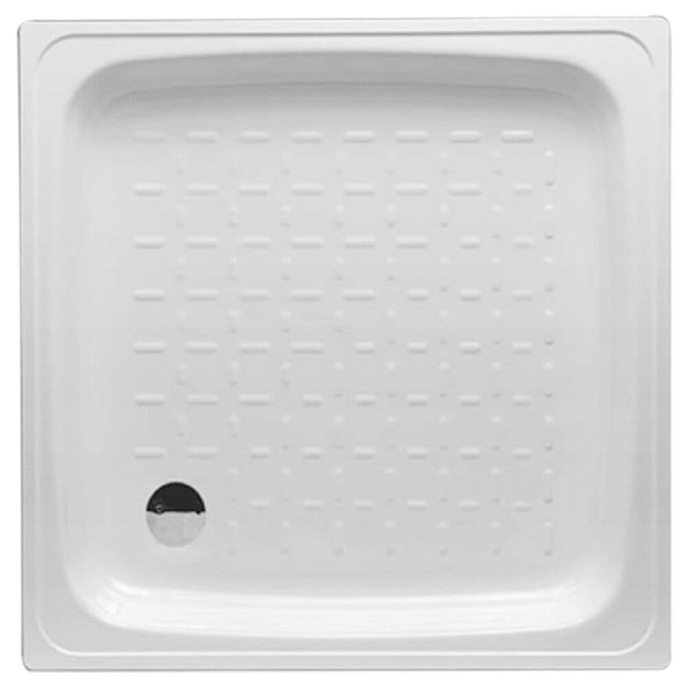 GO Van Marcke Rhone receveur de douche en tôle 800 x 800 x 80 mm vue 1