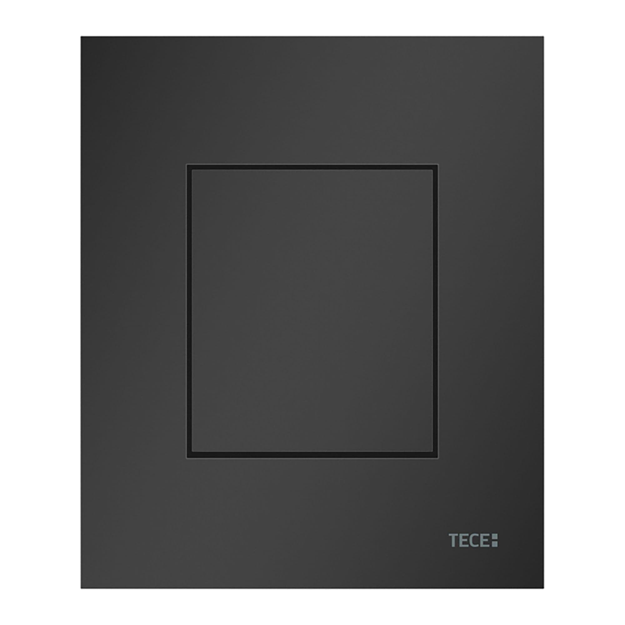 TECENOW - PLAQUE DE DÉCLENCHEMENT URINOIR - CARTOUCHE INCLUSE - NOIR MAT vue 1