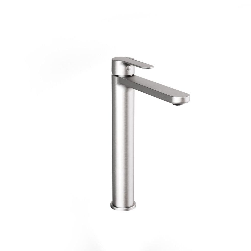 Van Marcke Nero II mitigeur lavabo long nickel brossé vue 1