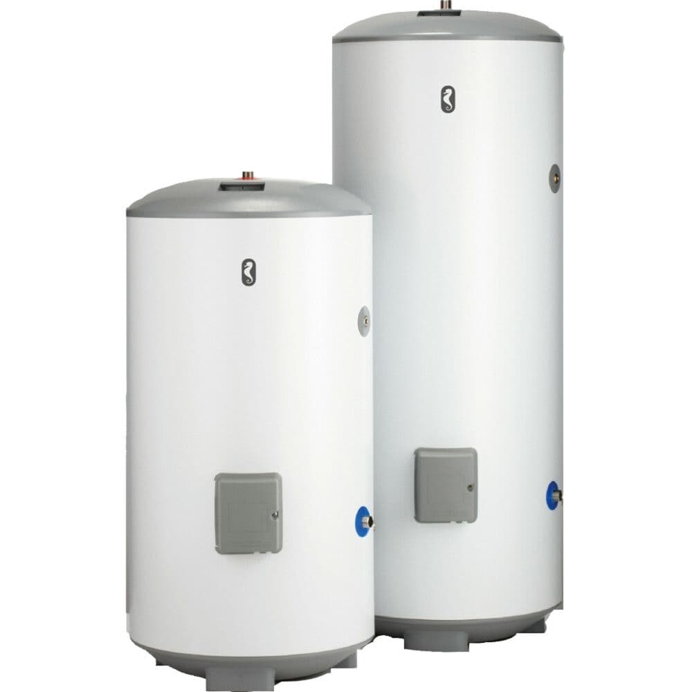 Van Marcke Pro Duplex CV-boiler inox 100L vloermodel (muurconsole optioneel) vue 1