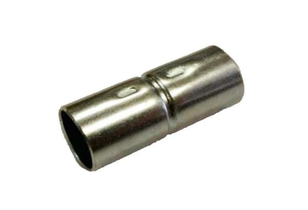 Metalen koppelstuk - RVS AISI 304 - dubbelekoppeling M25 vue 1