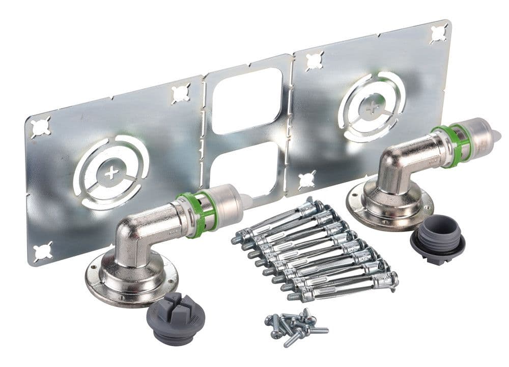 Comap Skinpress Metal jeu de fixation pour robinet D20X1/2 vue 1