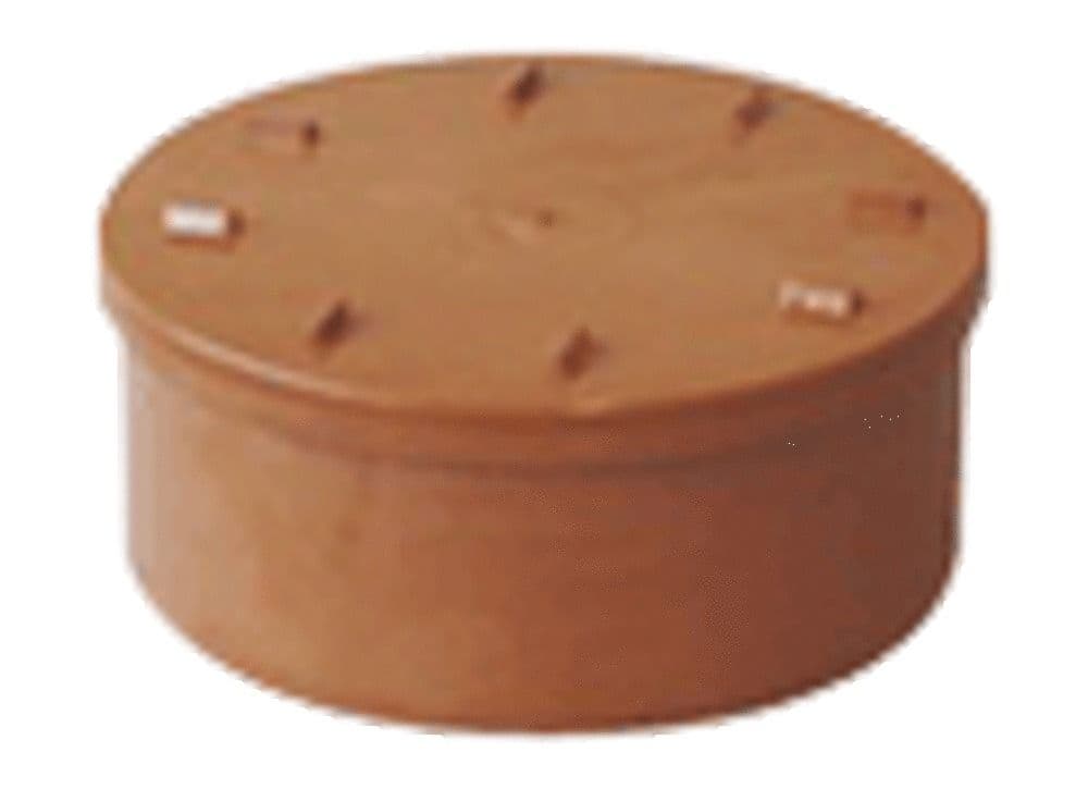 Kabelwerk Eupen Eucarigid-REGRB SN4 accessoires égout PVC bouchon D 125 mm brun vue 1