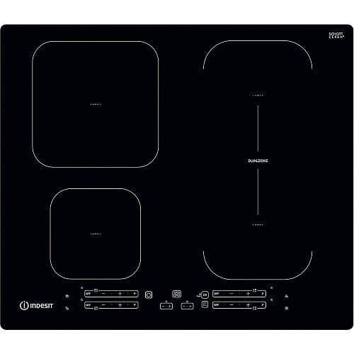 Indesit kookplaat 60cm Zwart 4 kookzones vue 1