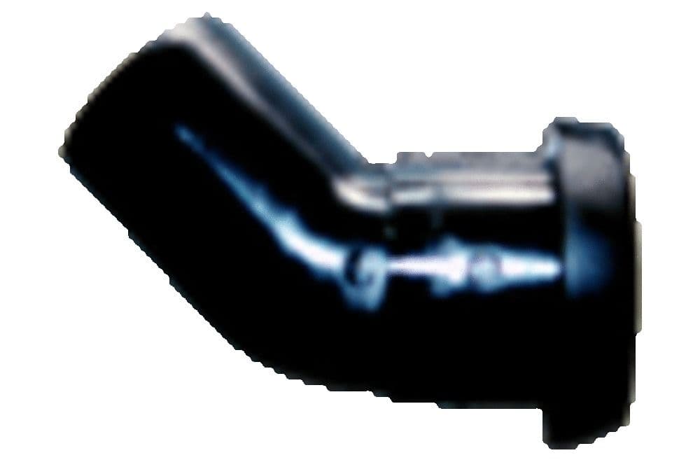 Pipelife PP coude 45° MF noir D 125 vue 1