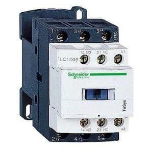 Contactor 9A AC-3 - 3 polen 1 NO 1 NC - 24Vac 50...60Hz vue 1