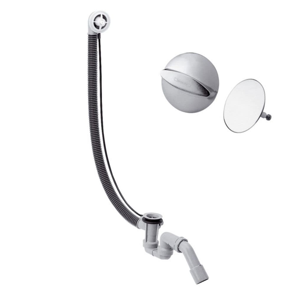 Hansgrohe Flexaplus garniture baignoire à tourner spécial D52 câble L78cm vue 1