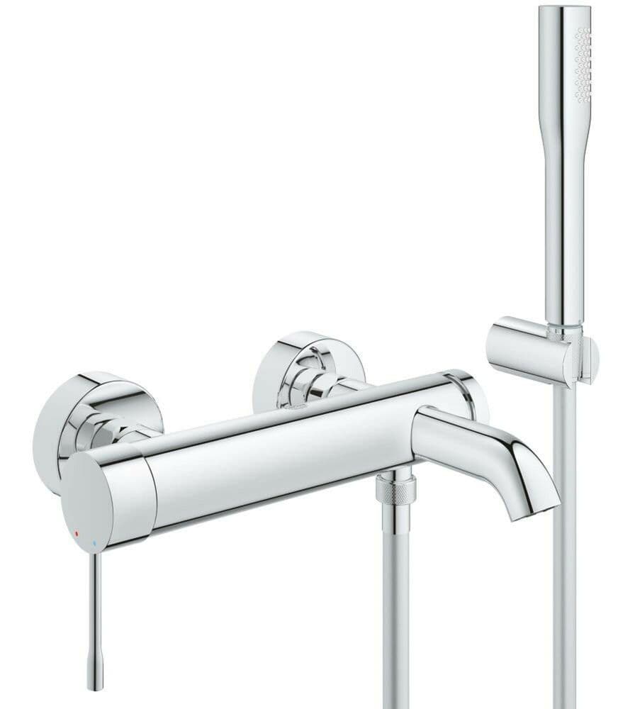Grohe Essence mitigeur bain complet chromé vue 1