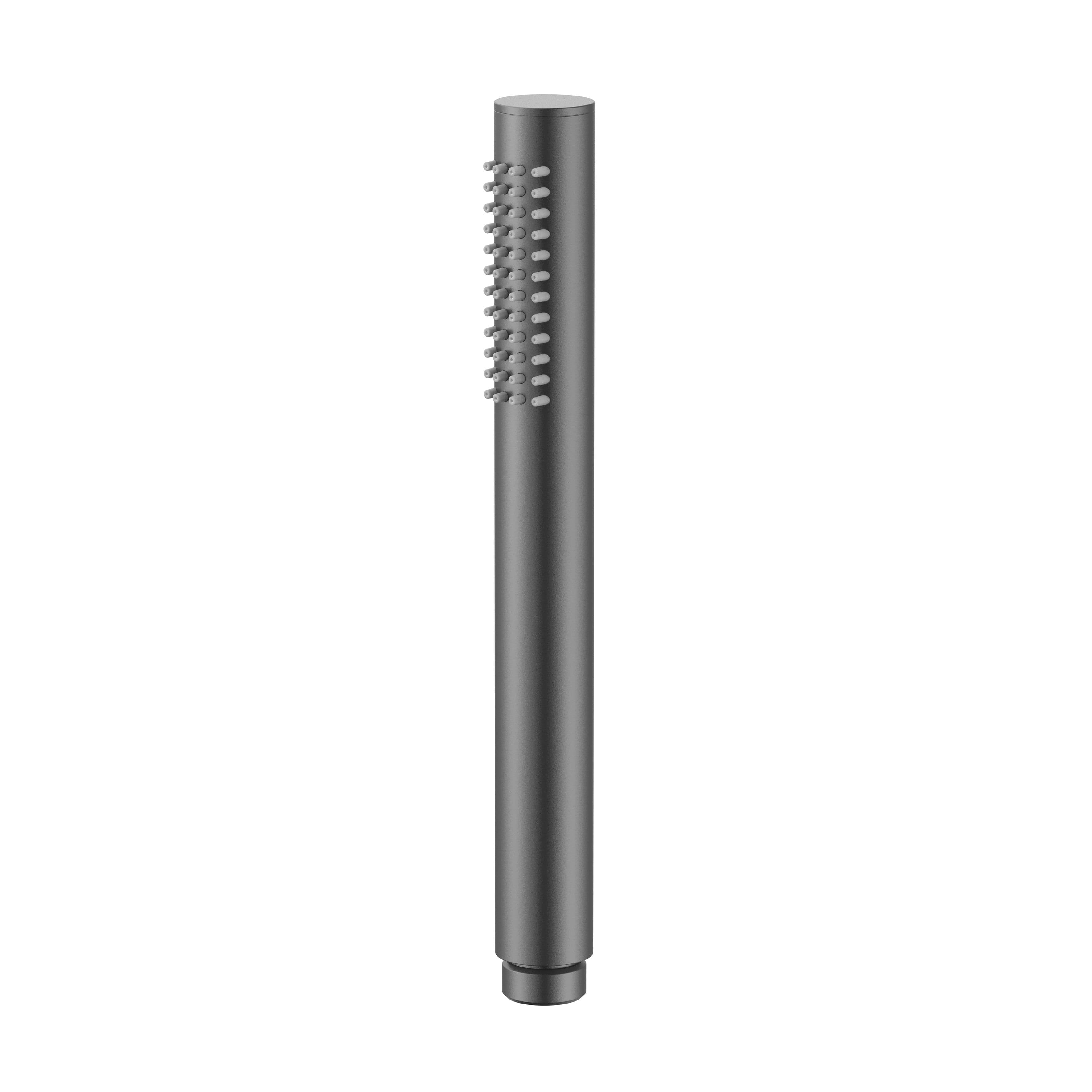 UNIFORMA HANDOUCHE - ROND - 1 STAND - RVS - 21 CM - GUNMETAL (PVD) vue 1
