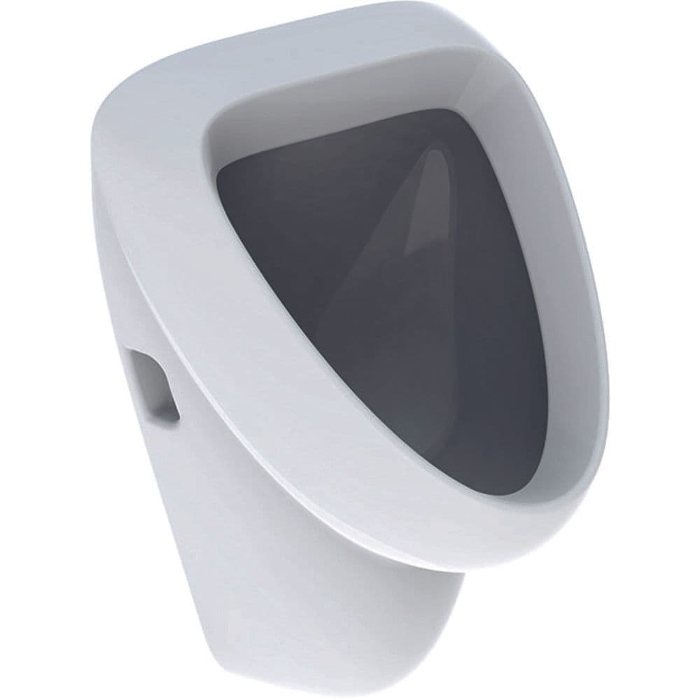 Geberit Aller urinoir suspendu sans siphon entrée haut L34,5 cm blanc vue 1
