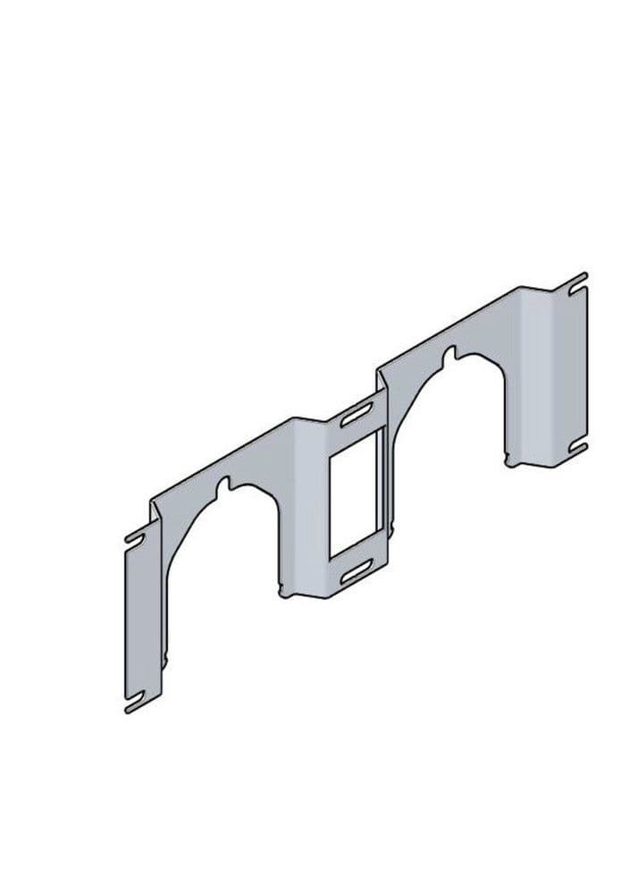 SYSTEMPEX support combiné pour double boîtier d'encastrement sanitaire vue 1