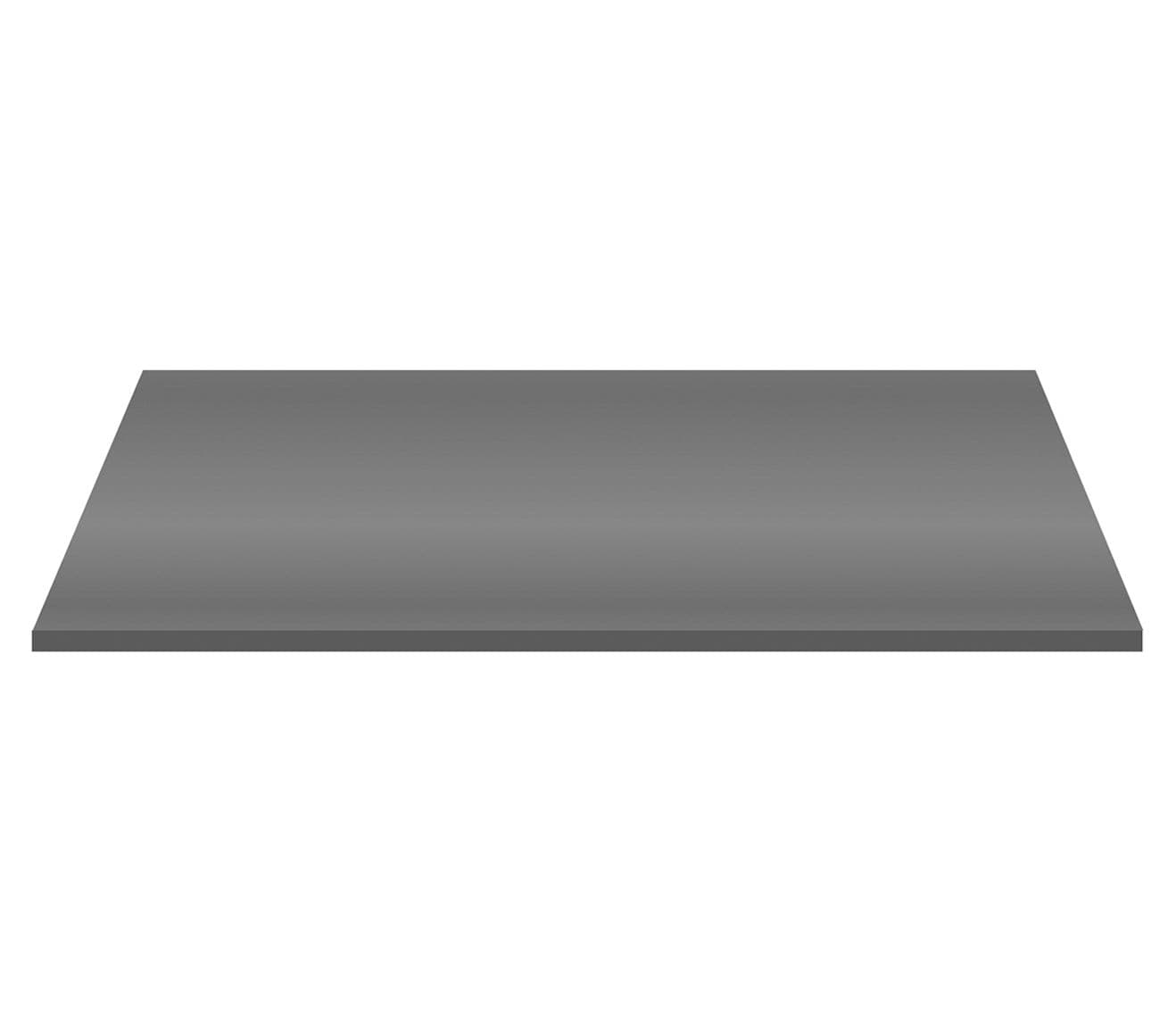 ALONI TABLETTE EN MDF (152.4X45.5X2.6 CM) - GRIS BRILLANT vue 1