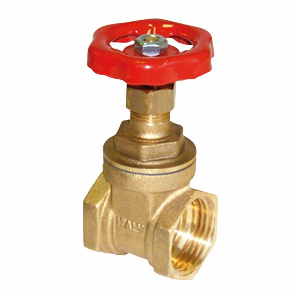 Vanne d'arrêt PN 10 laiton 3/4" FF vue 1