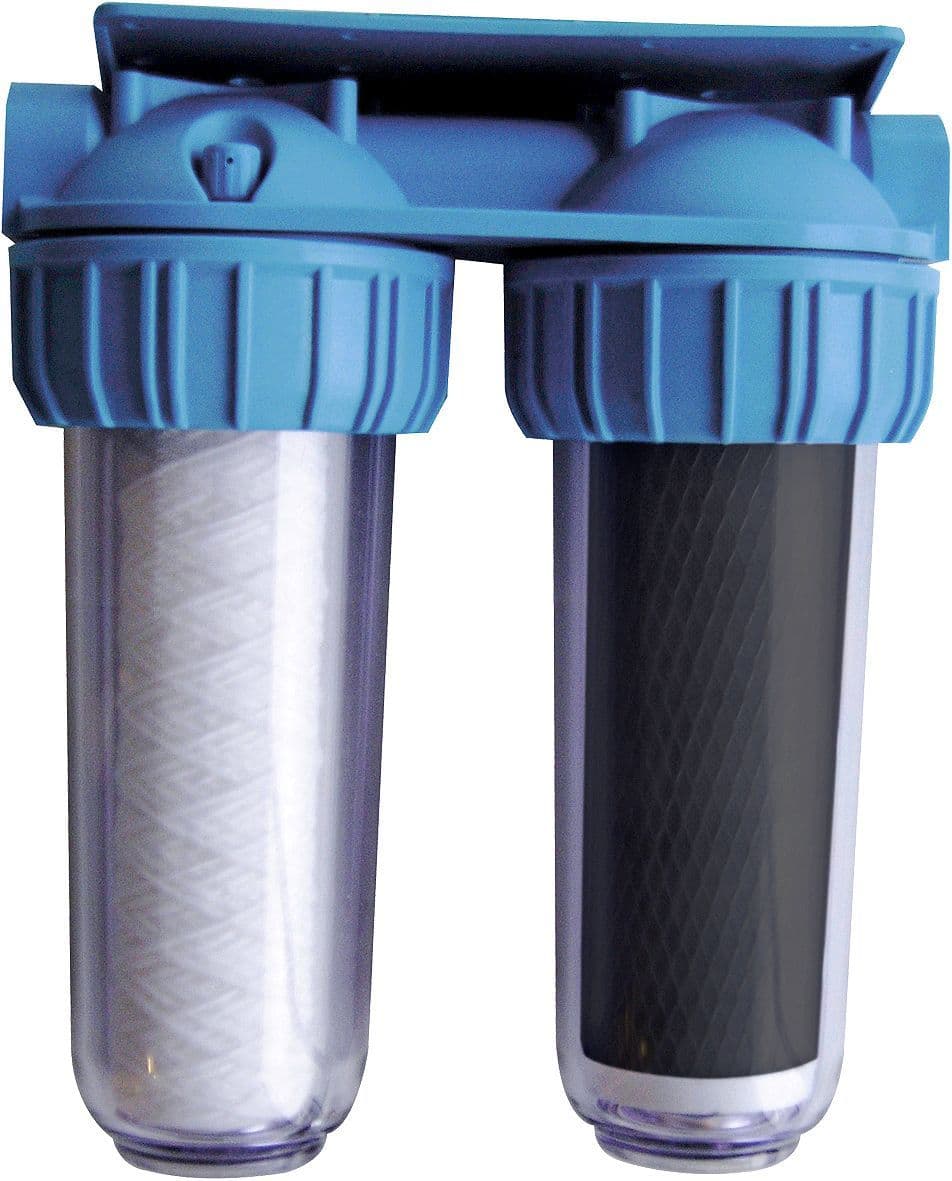DUPLEX FF40 FIJN- + KOOLSTOFFILTER VOOR REGENWATER HONEYWELL KIT vue 1