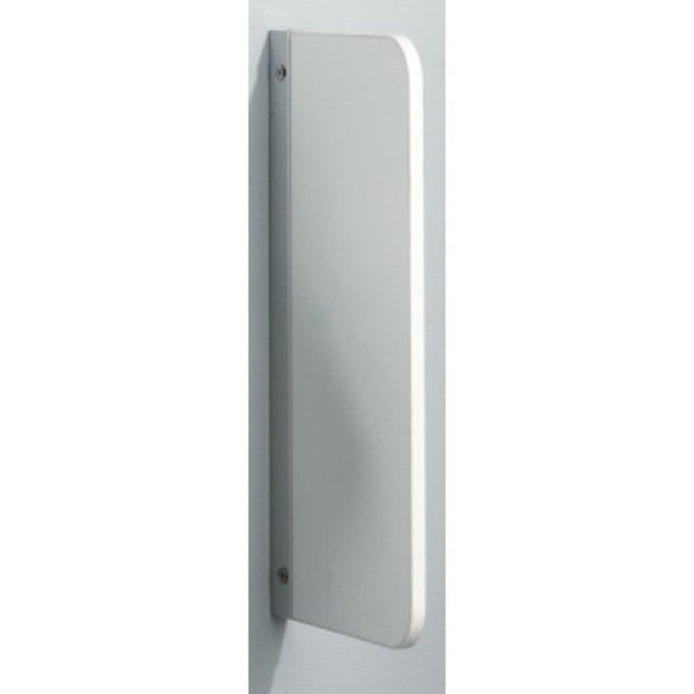 Intersan cloison d'urinal stratifié profiles aluminium 18mm with montage white vue 1