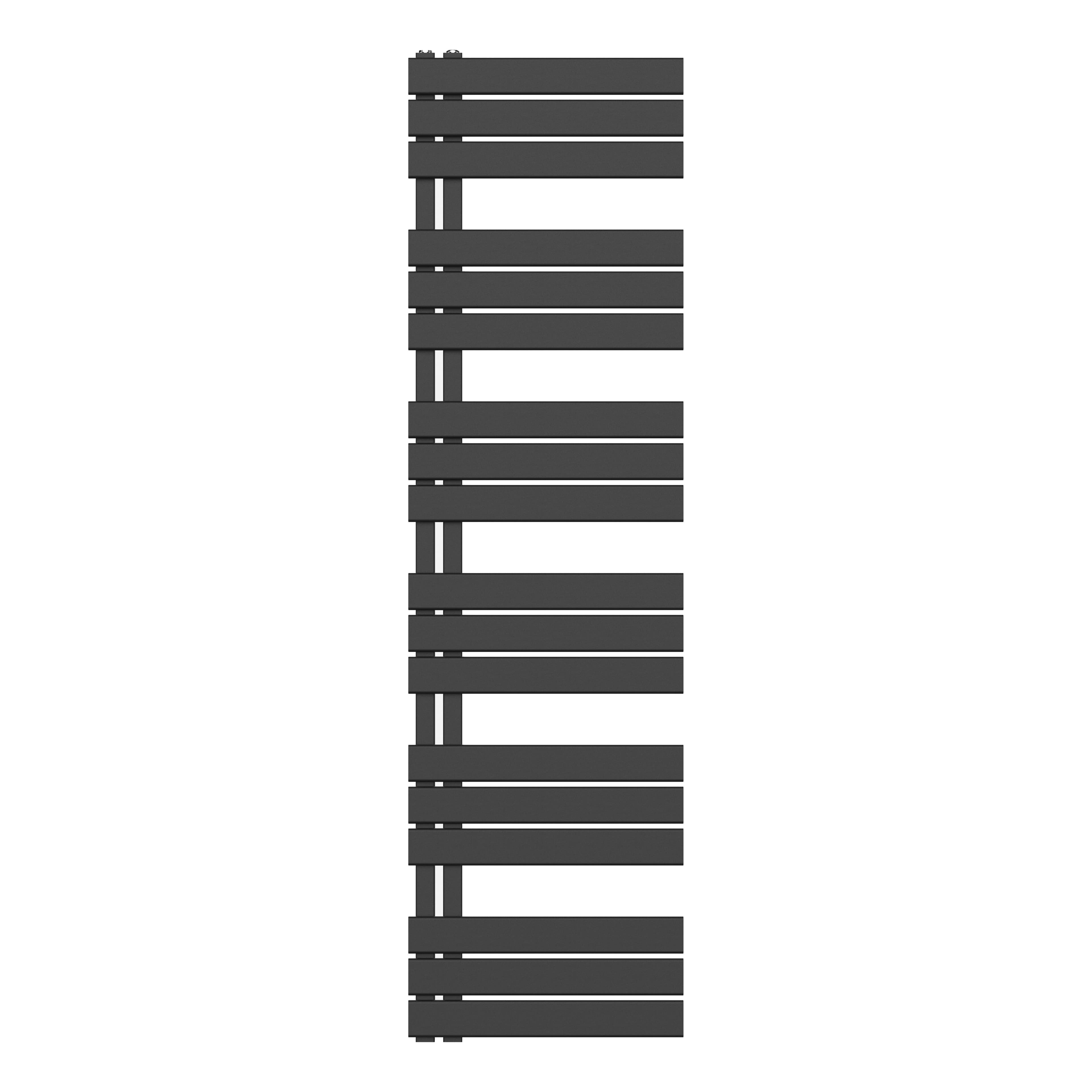 RADIATEUR SÈCHE-SERVIETTES RACCORDEMENT GAUCHE/COMB - NOIR 1800X500-890W vue 1
