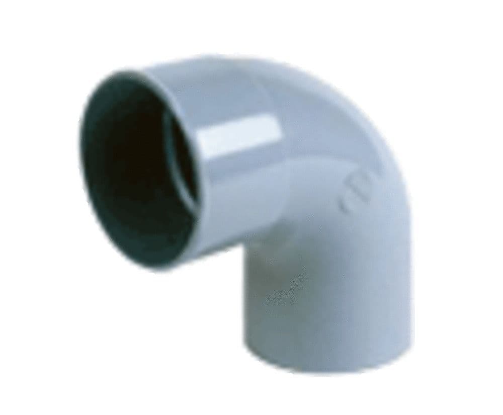Nicoll raccord à coller PVC coude 87,3° MF D 125 gris vue 1