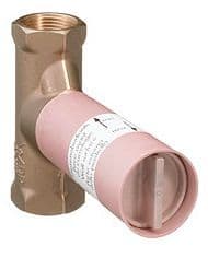 INBOUW STOPKRAAN HG/AXOR 1/2" 52L/MIN vue 1