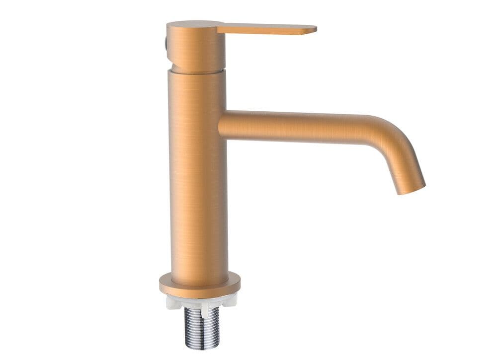 GO Van Marcke Verona robinet lave-mains or rose brossé vue 1