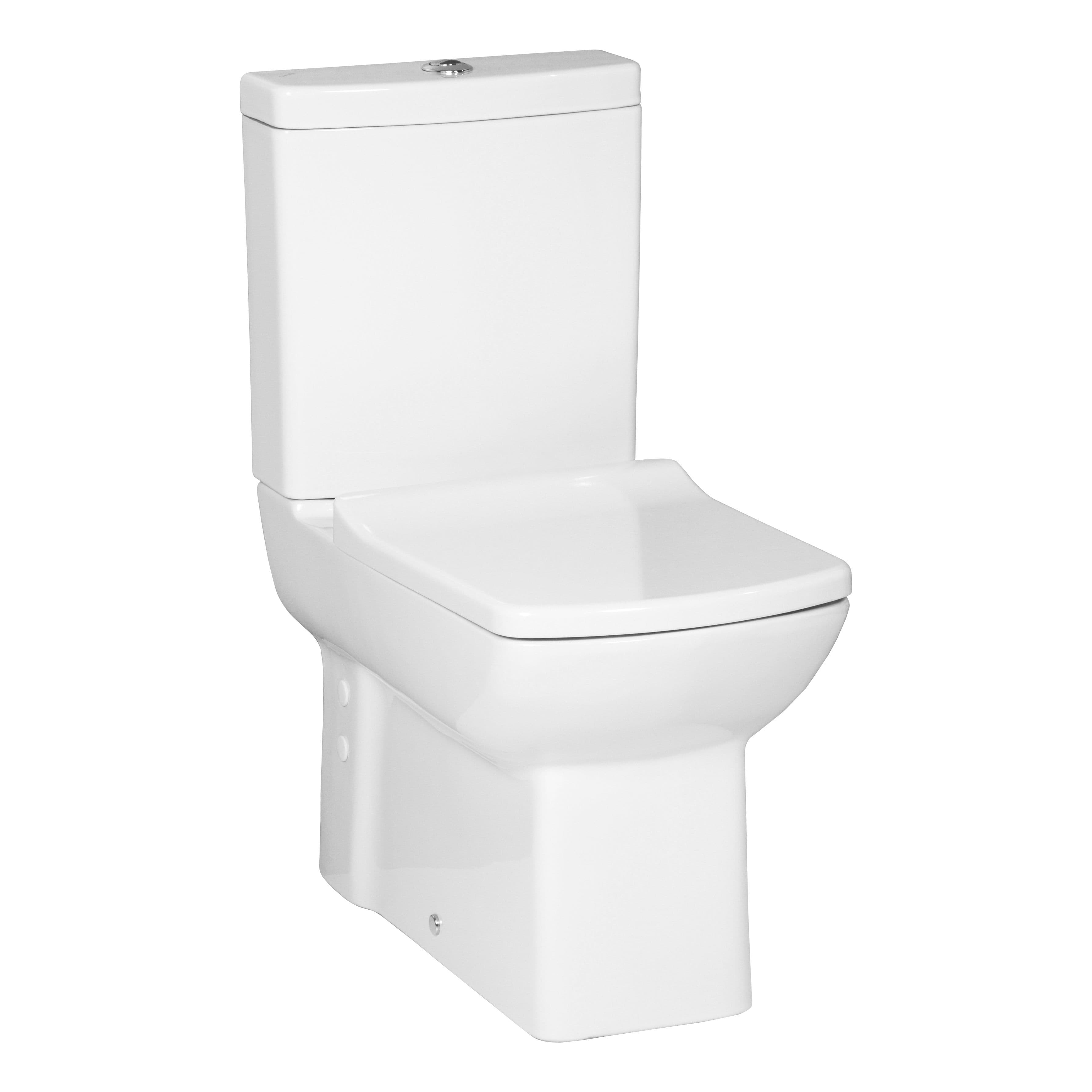 LARA CUVETTE WC À POSER, AVEC HYGIÈNE (BIDET), SORTIE MUR/VERTICALE BLANC vue 1