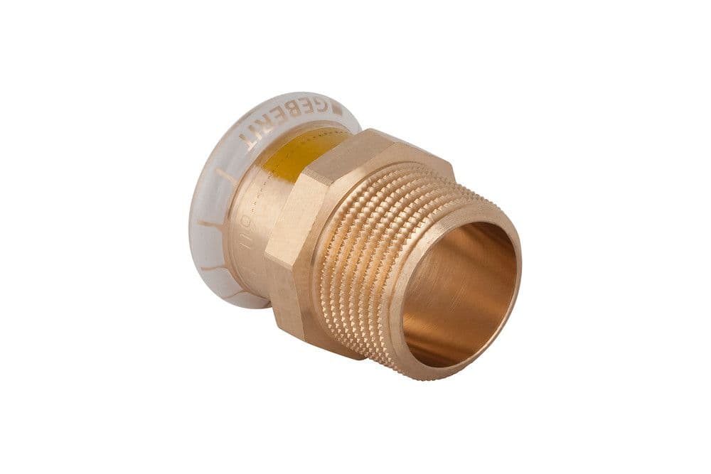 Geberit Mapress cuivre gaz mamelon D35-4/4M vue 1