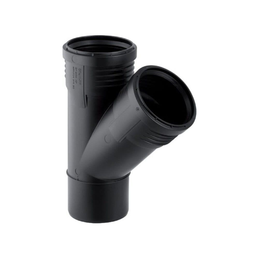 Geberit Silent-PP té réduction 45° D 50-40 mm vue 1