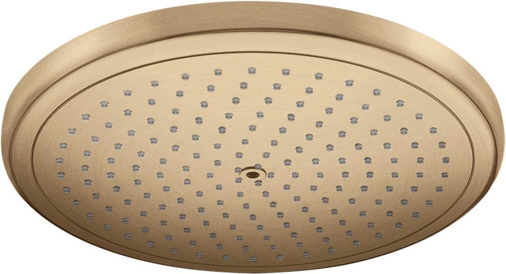 Hansgrohe Croma douche de tête 280 1 jet brushed bronze vue 1