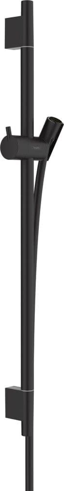 Hansgrohe Unica Puro barre de douche noir mat vue 1