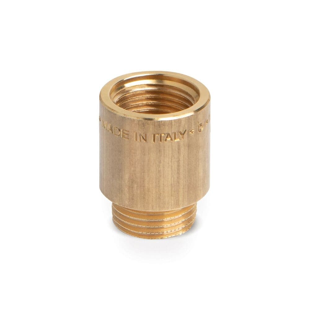 rallongement laiton 1/2"MF 50 mm vue 1