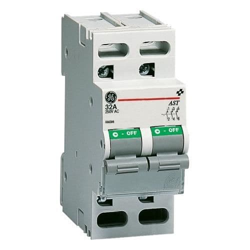Aster switch 32A 4NO 2 modules 415V~ vue 1
