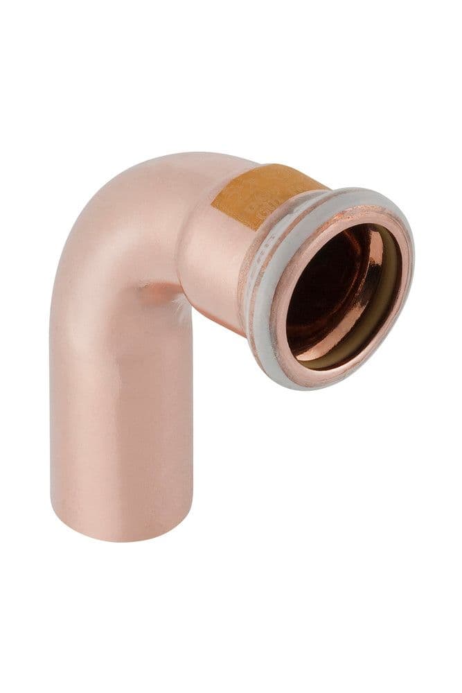 Geberit Mapress raccord sertir cuivre pour gaz coude 90° MF 42 vue 1