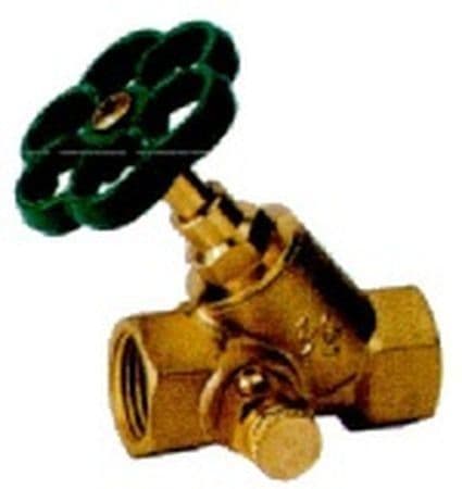 SCHUINE STOPKRAAN MET AFTAPPER  2" vue 1