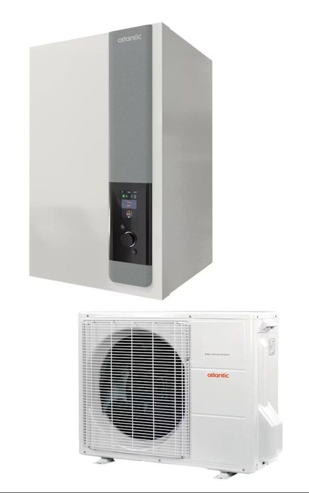 Atlantic Alfea Extensa S 8 lucht/water warmtepomp 'Split Inverter' 7,5 kW vue 1