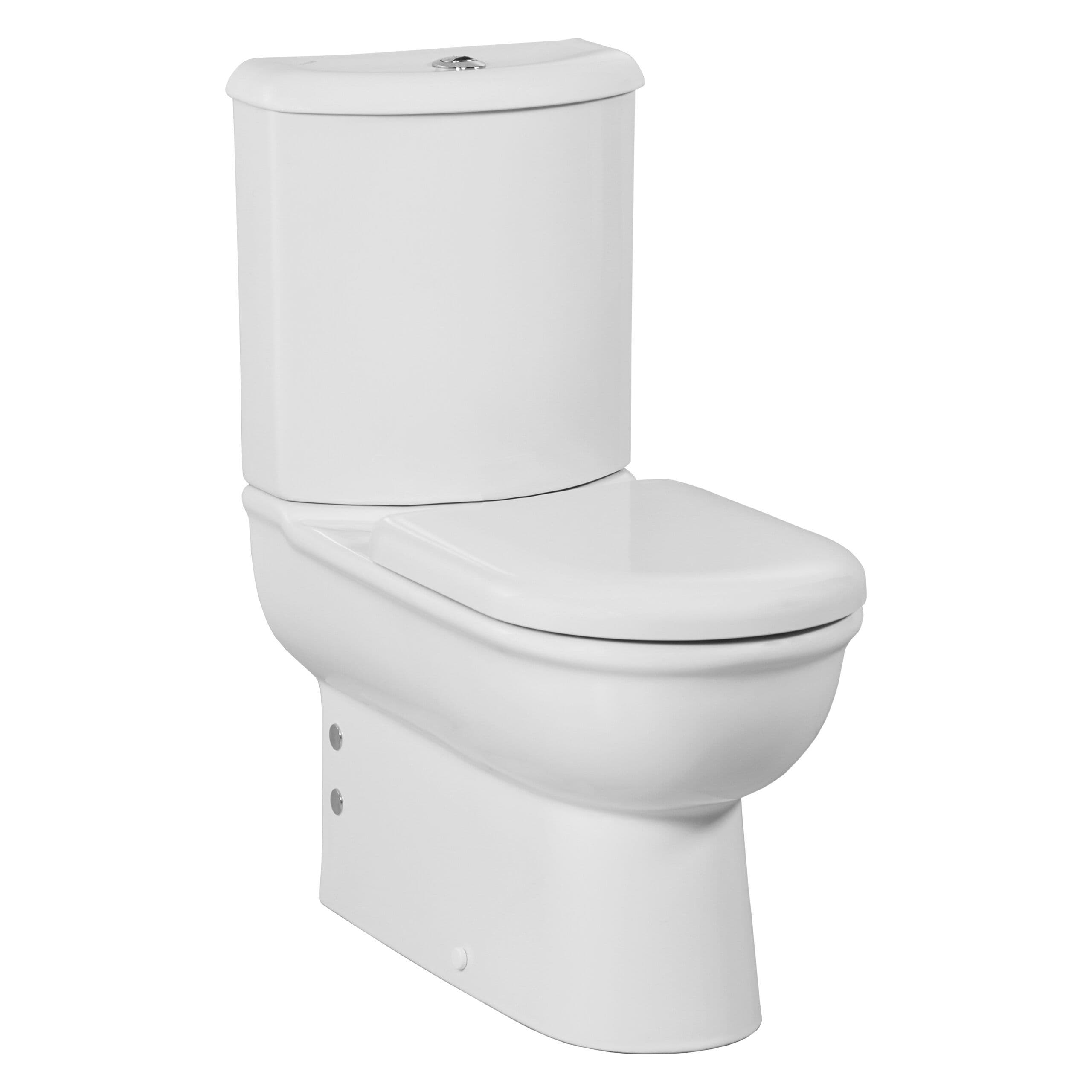 SELIN STAANDE WC ONDERPOT WIT, ZONDER SPROEIER (BIDET), MUUR/ONDER-UITGANG vue 1